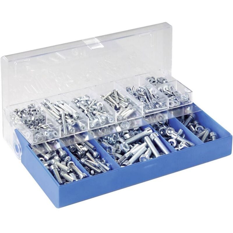 Assortiment de vis à tête cylindrique 1205 pces