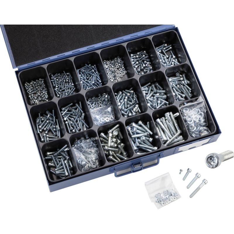 N.A. Assortiment de vis &agrave; t&ecirc;te hexagonale 18013