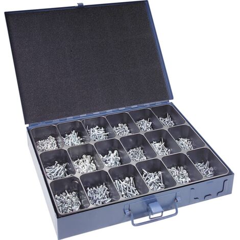 Assortiment de vis à tôle 1675 pièces