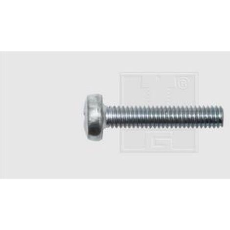 ASSORTIMENT DE VIS FILETÉES SWG 100 PC(S) M4 25 MM TÊTE BOMBÉE CRUCIFORME PHILIPS ACIER