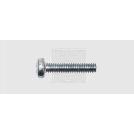 Assortiment de vis filetées SWG 100 pc(s) M5 16 mm tête bombée cruciforme acier N/A