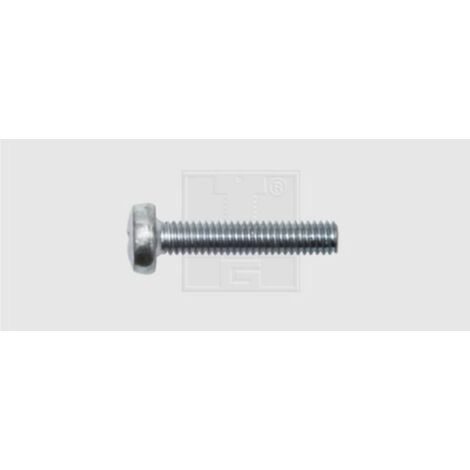 Assortiment de vis filetées SWG 4009146053174 100 pc(s) M6 12 mm tête bombée cruciforme acier N/A