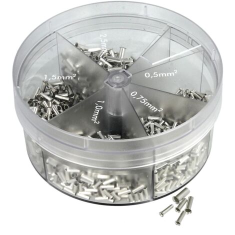 Assortiment d'embouts de câble C 0,50 - 2,50 mm²