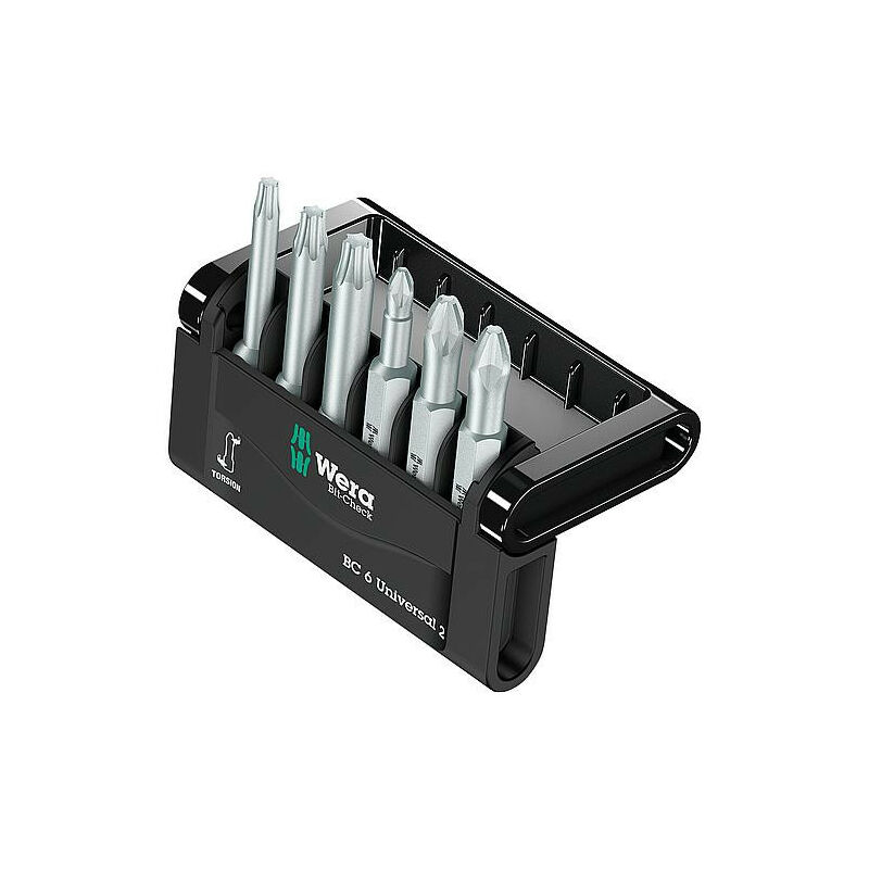 Wera - Kit embouts Bit-Check Universal 2 6 pieces