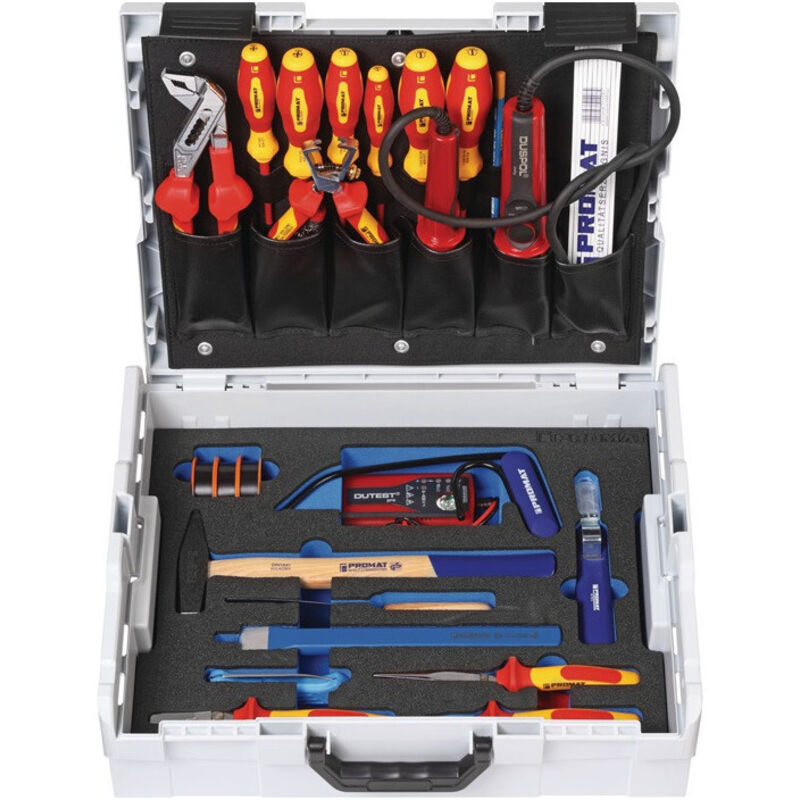 Assortiment d'outils 26 pièces Inserts à 2 couleurs l-boxx Promat