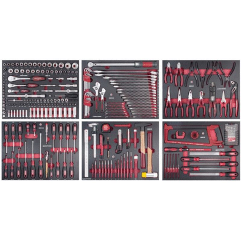Assortiment d'outils 280 pièces