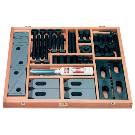 Assortiment d'outils de serrage N ° 6530 M14 x 16 mm 51 pièces AMF