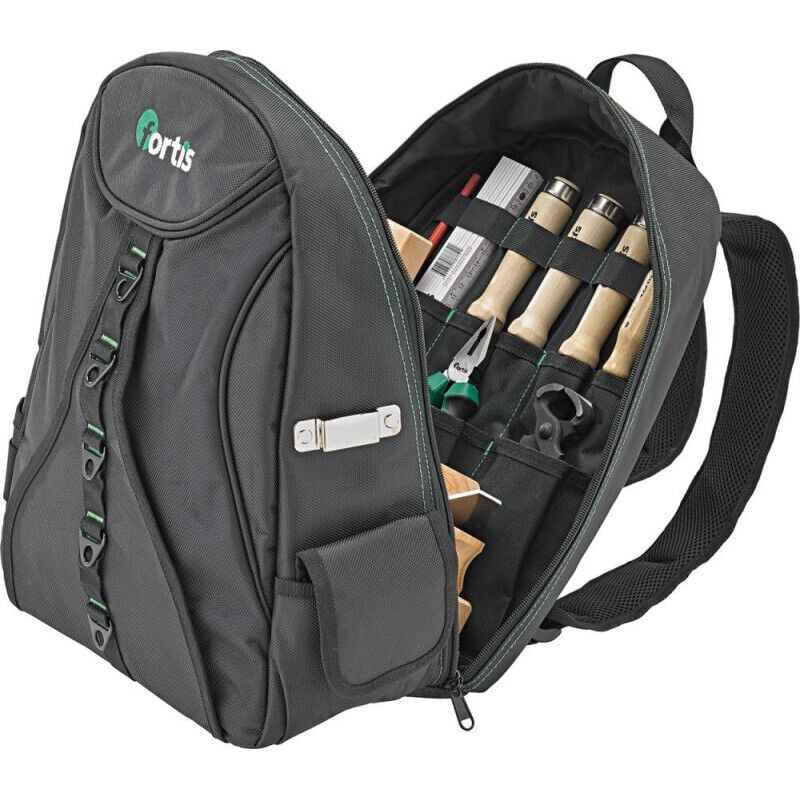 Fortis - Assortiment d'outils en bois 21 pcs. dans sac à dos