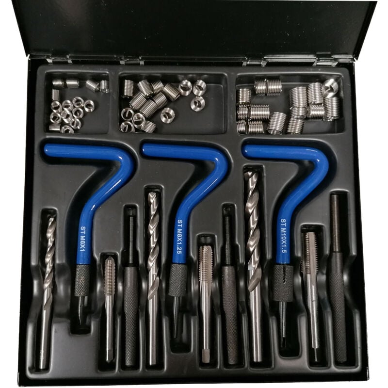 Oc-pro - Filets rapportes type helicoil assortiment de m6 à m10