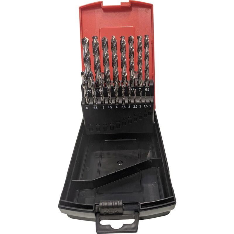 Makita - embouts hss pour métal 19PCS 1-10mm P-73673