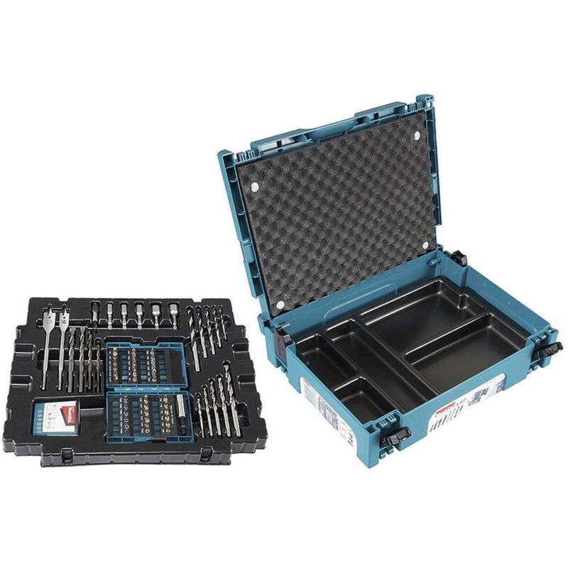 Coffret Accessoires Vissage Perçage Makita B-49638 – 69 Pièces, Acier, Embouts Pozidriv - vue 4