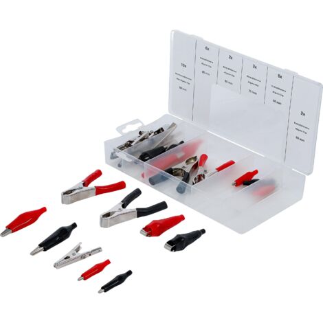 ASSORTIMENTO 28 PINZETTE ELETTRICHE ASSORTITE