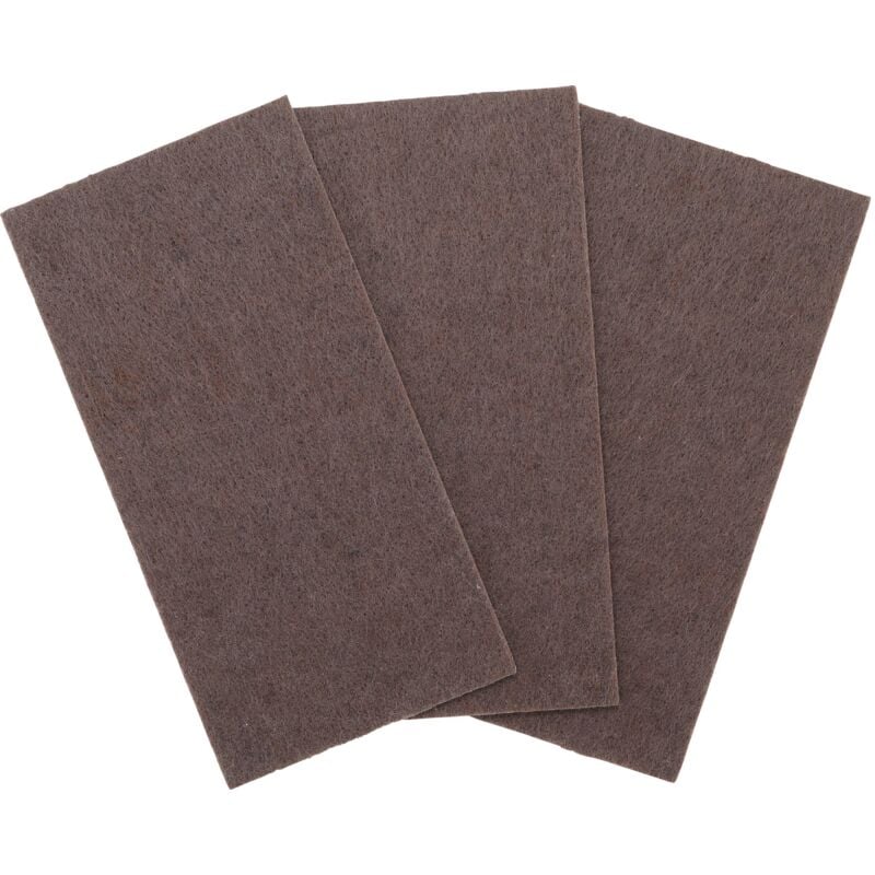 Feltrini adesivi piastre marrone 100 x 200 mm 3 pz...