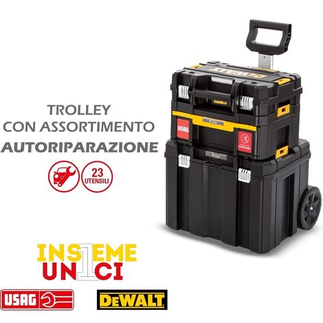 Vendita VALIGIA CON ASSORTIMENTI USAG 74UTENSILI + TRAPANO A