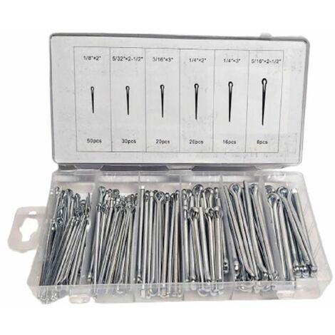 SET ASSORTIMENTO 555 PEZZI COPPIGLIE PERNI FERMI DI SICUREZZA Varie Misure 8022044012902 - Foto 10