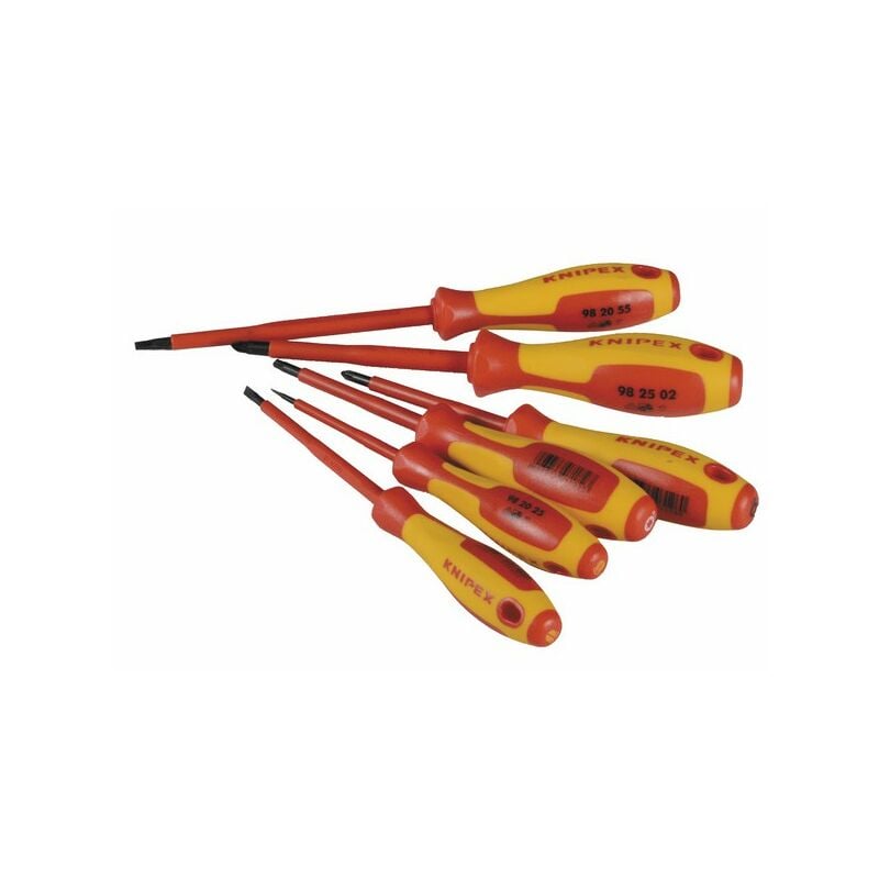 Assortimento di 6 giraviti - KNIPEX - WERK : 902514