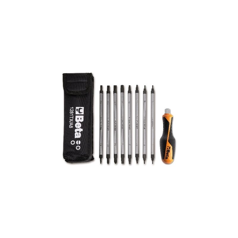 Set giraviti bivalenti e accessori Beta 1281bg-tx/a8