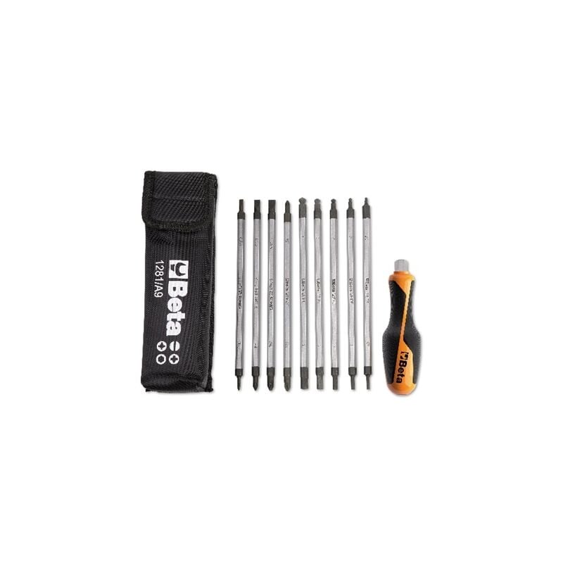 1281BG/A9 Set giraviti bivalenti e accessori - Beta