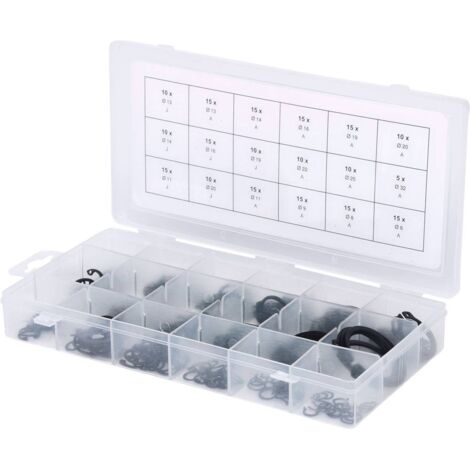 Assortimento di circlip interni ed esterni x225