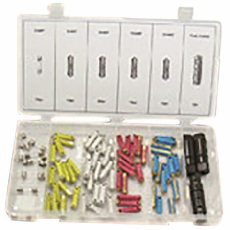Assortimento fusibili siluro da 75 pezzi