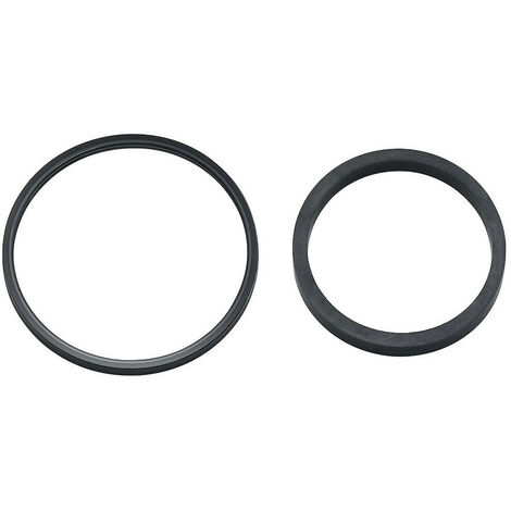 Assortimento Guarnizioni in gomma piatte e coniche per Canotti/sifoni 1" 1/4