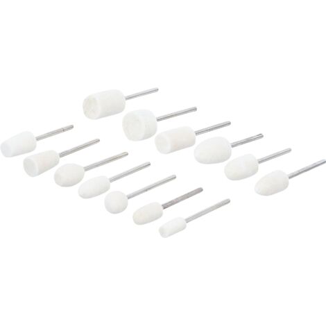 Assortimento punte per lucidare 13 pz.