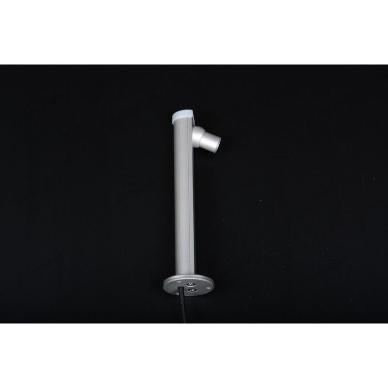 Asta con 1 faretto led 30° bianco caldo 1w