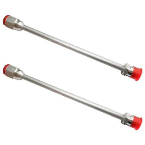 Asta di prolunga per pistole a spruzzo airless, 2 pezzi x 30 cm