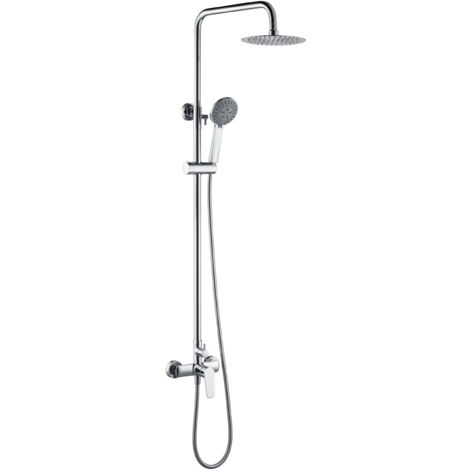 Asta doccia - Set colonna doccia monocomando colore cromo