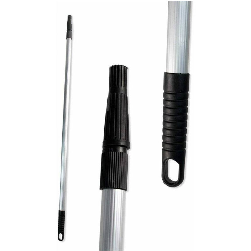 Asta Estensibile Telescopica Allungabile Per Scopa Rullo Della Pittura Max 196cm - - Trade Shop Traesio