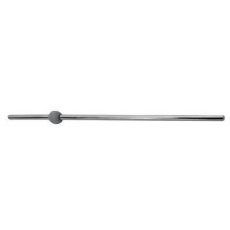 ASTA ORIZZONTALE ACCIAO INOX CON  SFERA DM 12 - DH
