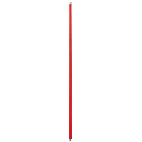 Asta per montaggio modulare su scovoli, attacco m12, Ø mm 17x1 mt, rosso