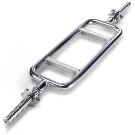 ASTA PER TRICIPITI 86 CM CON CHIUSURA A STELLA BILANCIERE CORTO TRICEP BAR