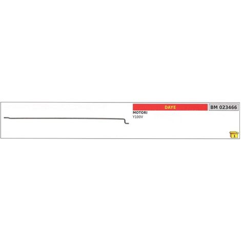 Asta regolatore giri DAYE per motore Y100V 023466