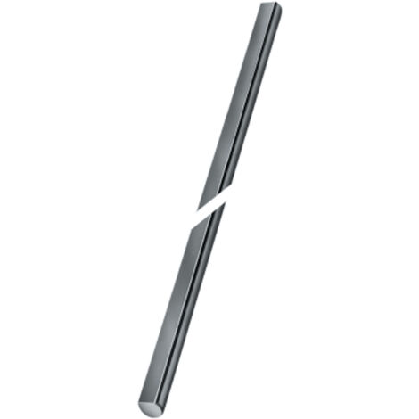 ASTA ROTANTE SERRATURA ARMADIO M98 NICHEL C/M130- 1,0 pz