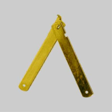 Asta snodata per cavalletti 25 cm (2 pezzi)