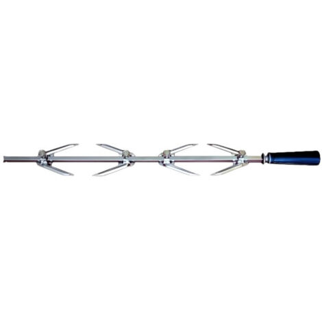 Asta spiedo 811mm completa spiedo tripla 20TM47