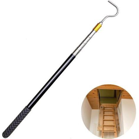 Asta stendibiancheria telescopica, maniglia telescopica, barra telescopica con gancio per tendalino, barra per tendalino con gancio, apri-tendalino robotizzato per camper.