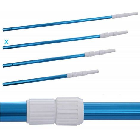 OUTDOOR EXPERIENCE Asta telescopica blu