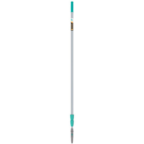 Asta telescopica in alluminio 3 pezzi da 200 cm. con attacco Lampo