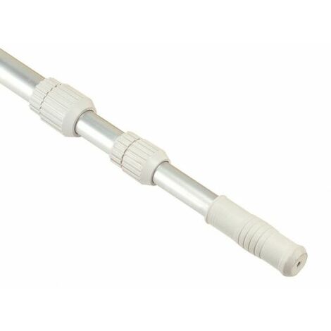 Asta Telescopica Per Retino Superfice Aspiratore Pulizia Bordi Piscina Cm 240