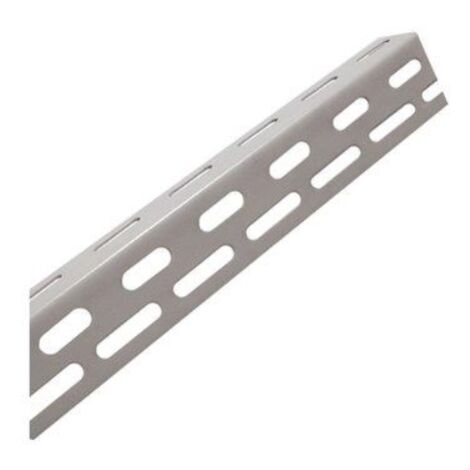 Asta x ripiano metallico pesante prometal acciaio vern grigio mm 40x40 h.cm 300 Prometal