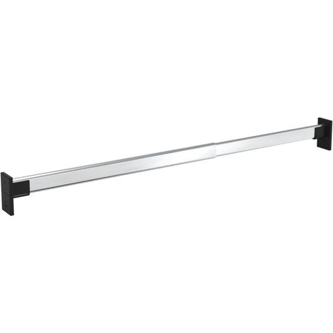 Aste Telescopiche per Armadi 2 pz Argento 58-100 cm vidaXL