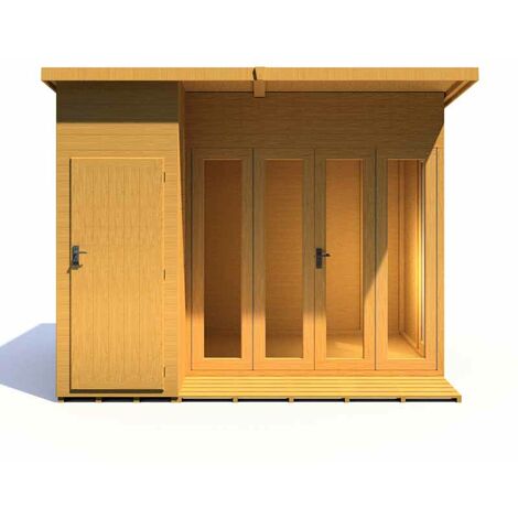 Aster 10 x 8 Feet Summerhouse - L262.5 x W317.4 x H217 cm