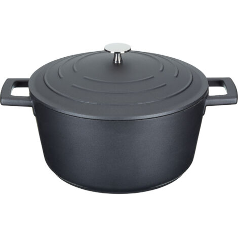 Aster Cocotte MasterClass Aluminium Schwarz 4 Liter