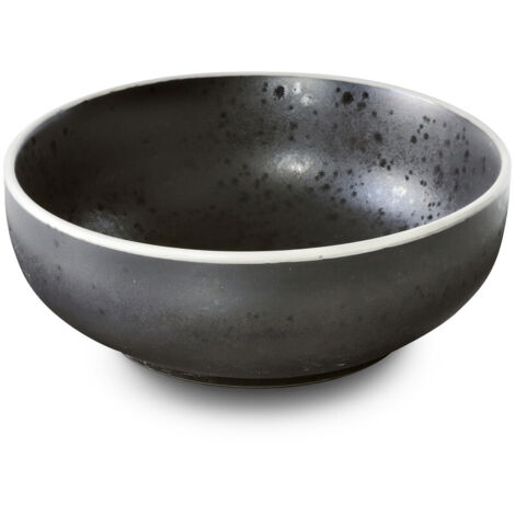 Aster Granit - Assiette salade et pâtes 17 cm (lot de 6)