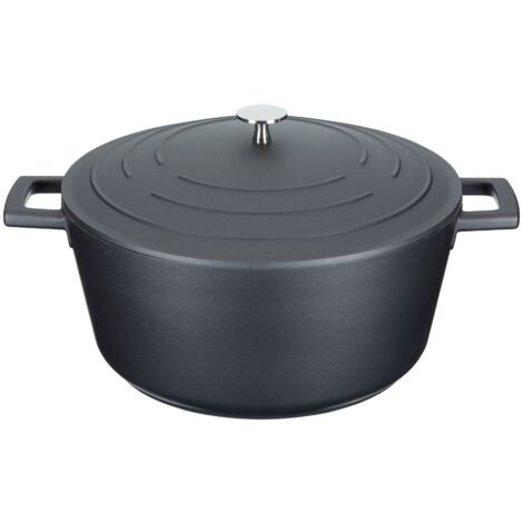 Aster MasterClass casseruola nera 5 litri 28 cm