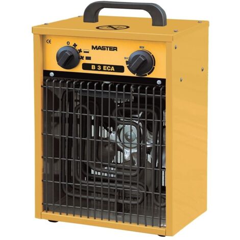 Aster Radiateur soufflant électrique neutre 1,65-3,3 kW