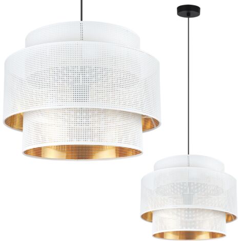ASTI TRIO HÄNGELAMPE WEISSGOLD 40CM MESH