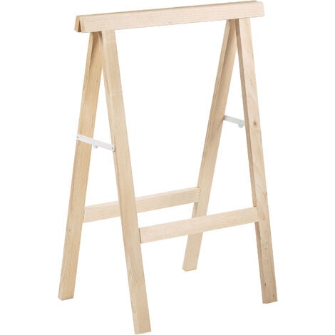 ASTIGARRAGA CAB013.99 Caballete de madera de pino plegable Pro con 1 m altura (800 kg)